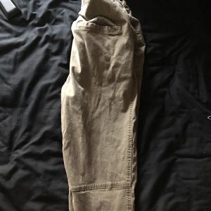 Men’s olive green joggers